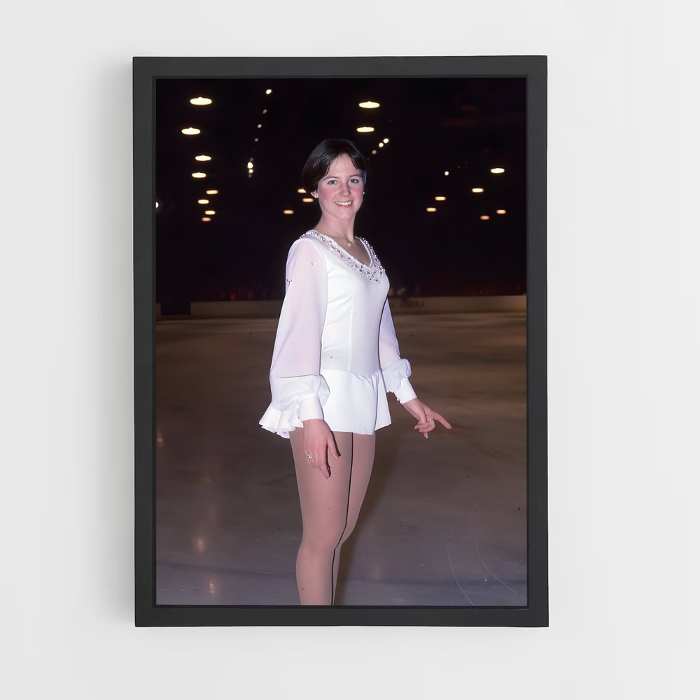 Poster Dorothy hamill fluidité – affiche Patinage artistique (vue 2)